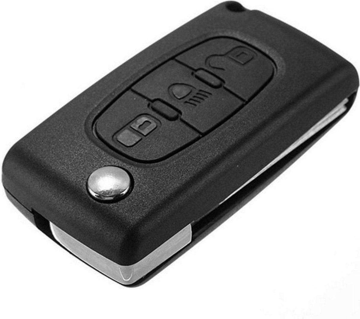 Peugeot Sleutel 3 Knop autosleutel behuizingen Peugeot 107 207 307 307S 308 407 607,...