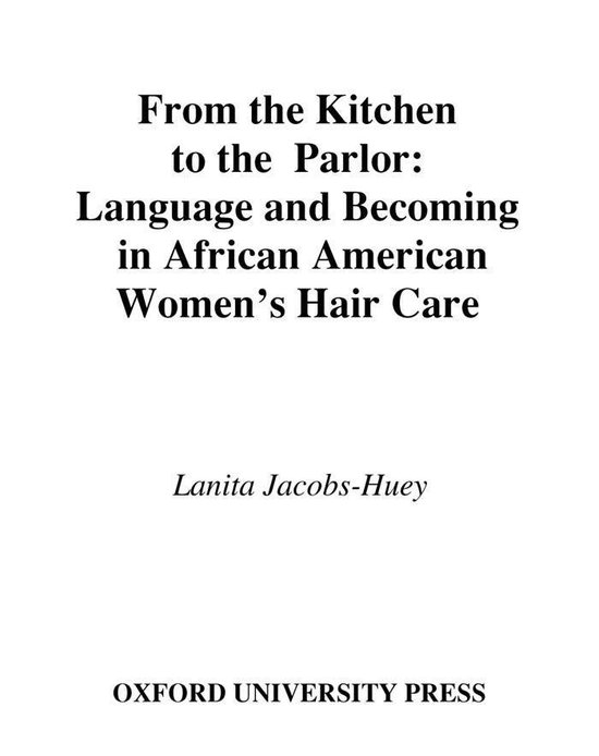 Studies in Language and Gender - From the Kitchen to the Par ... - cover