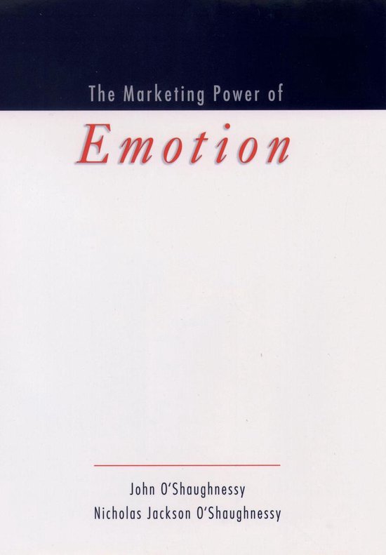 The Marketing Power of Emotion - cover