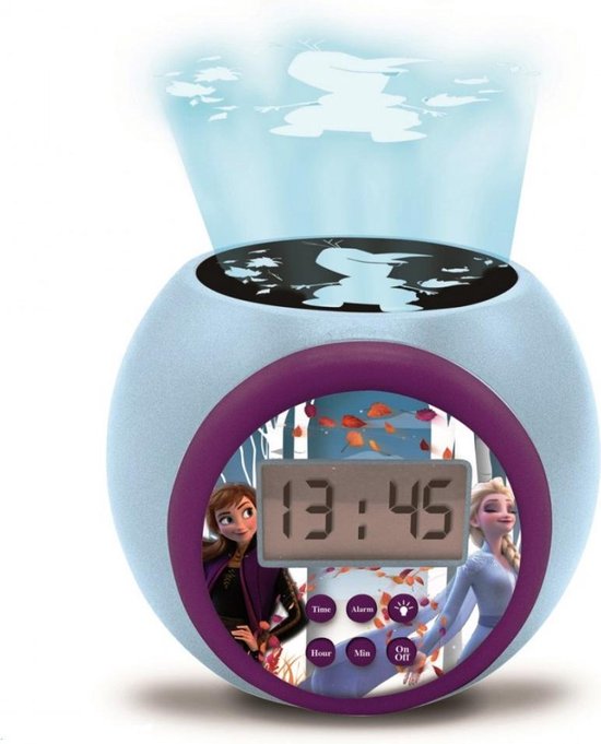 defect droog Medisch wangedrag Frozen Disney Projector wekker met timer | bol.com