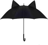 Something Different Paraplu Black cat Zwart