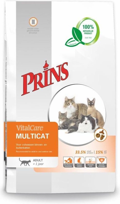 Prins VitalCare Multicat 5 kg - Kat