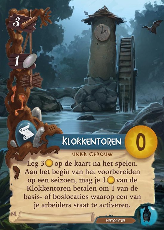 White Goblin Games - Everdell - familiespel - 1 tot 4 spelers - 60 minuten - Vanaf 10 jaar