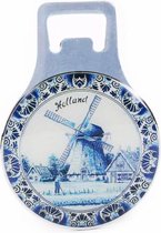 Opener Magneet Metaal Delfts Blauw Holland - Souvenir