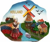 Magneet Scene Tulpenveld Holland - Souvenir