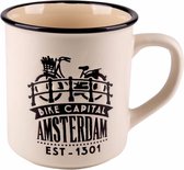 Mug Amsterdam Wit - Souvenir