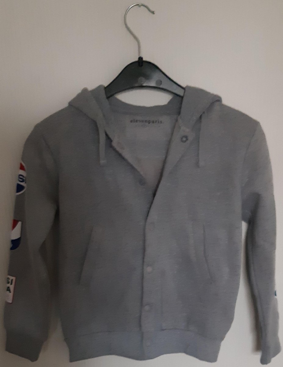 Little Eleven Paris hooded vest maat 128