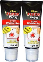 6 x Prax STAIN weg tegen bloedvlekken 100ml, vlekverwijderaar, reinigingsmiddel
