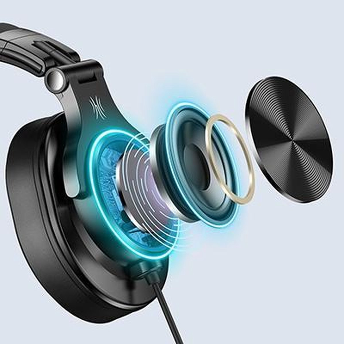 OneOdio A71-D Draadloze Over-Ear Koptelefoon met Microfoon - afbeelding 2