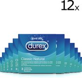 Durex classic natural - 12 x 3 stuks