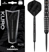 Mission Kuro Black M3 95% - Dartpijlen - 24 Gram