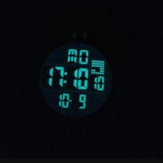 Leger Outdoor horloge Army Watch Mannen Camouflage Waterdicht Donker Groen (Donker scherm)