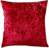 Sierkussenhoes set van 2 | Rood - Rouge | Velvet | By You-Home.nl