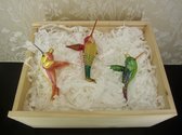 Christel Dauwe Collection : kerst decoratie : Kolibri set 1
