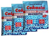 18 x Cekasin gordijn speciaal wasmiddelconcentraat 125g, glansmiddel, waspoeder