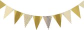Goud Slingers, 2 stuks (12 delig per stuk), 3 meter, Verjaardag, Feest, Party, Decoratie, Versiering