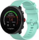 Polar Vantage M / Grit X  silicone gesp band - groenblauw -