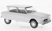 Modelauto Citroen Ami 6 1961 wit 16 cm - Schaal 1:24 - Speelgoedauto - Miniatuurauto