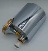 Salgar toiletrolhouder Merida - chroom/goud - 8090-3