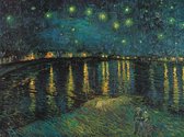 Vincent Van Gogh - Notte stellata Kunstdruk 80x60cm