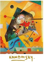Wassily Kandinsky - Harmonie Tranquille Kunstdruk 60x80cm