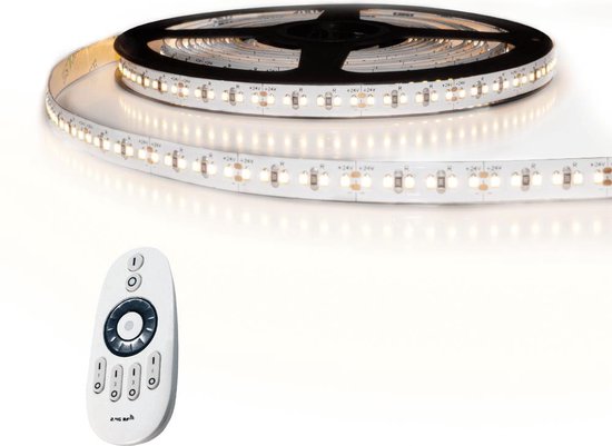 1 meter led strip helder wit pro 240 leds per meter - 4000K - Complete ...