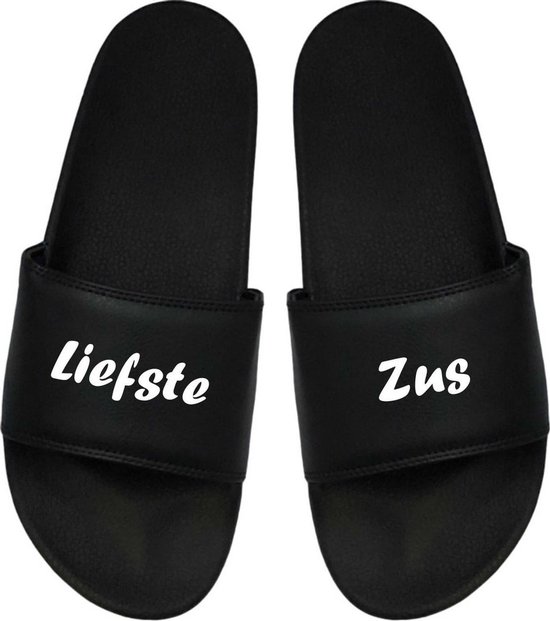 Cadeau Sint - Cadeau Kerst - Cadeau Zus - Badslippers Zus - Badslippers Dames - Cadeau Badslippers 45