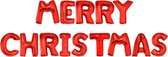 Ballonset MERRY CHRISTMAS - 41 cm - Rood - Feestdecoratievoorwerp
