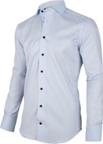 Overhemd Monto Licht Blauw (110205012 - 600000)