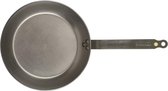DeBuyer Mineral B Element Koekenpan - Zilver - Rond - Ø 28 cm