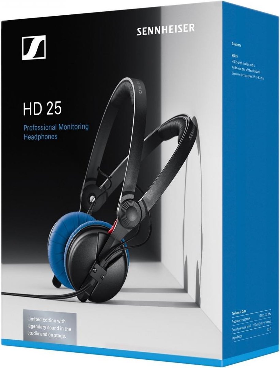 Casque Sennheiser HD 25 Edition Limited Blue | bol