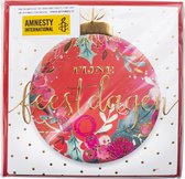 3 Pakjes kerstkaarten Amnesty International, 8 kerstkaarten per pakje
