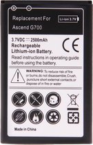 2500mAh vervangende batterij voor Huawei Ascend G700
