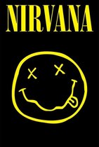 Affiche Nirvana Smiley 61 x 91,5 cm