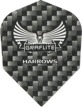 Harrows Graflite Black - Dart Flights