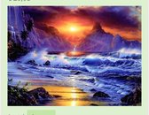 Diamond Painting Strand 40x50 Vierkante Steentjes