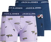 JACK&JONES ACCESSORIES JACPIZZA & SUSHI TRUNKS 3 PACK Heren Onderbroek - Maat XL