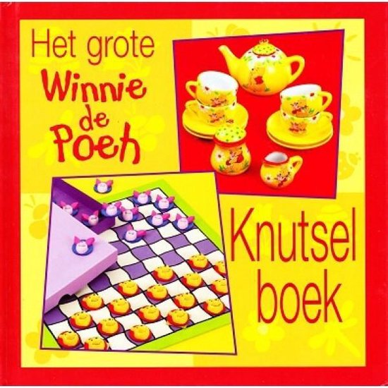 Cover van het boek 'Het grote Winnie de Poeh knutselboek'