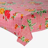 Atelier Du Baj Rosedal Pink Mexicaans Tafelzeil - 250 x 120 cm
