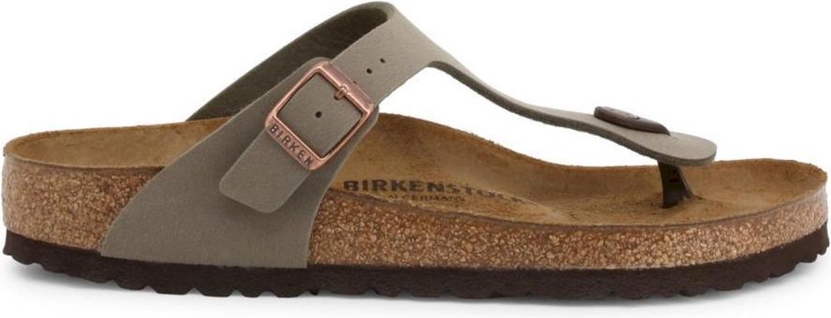 Birkenstock Gizeh stone sandalen unisex Grijs