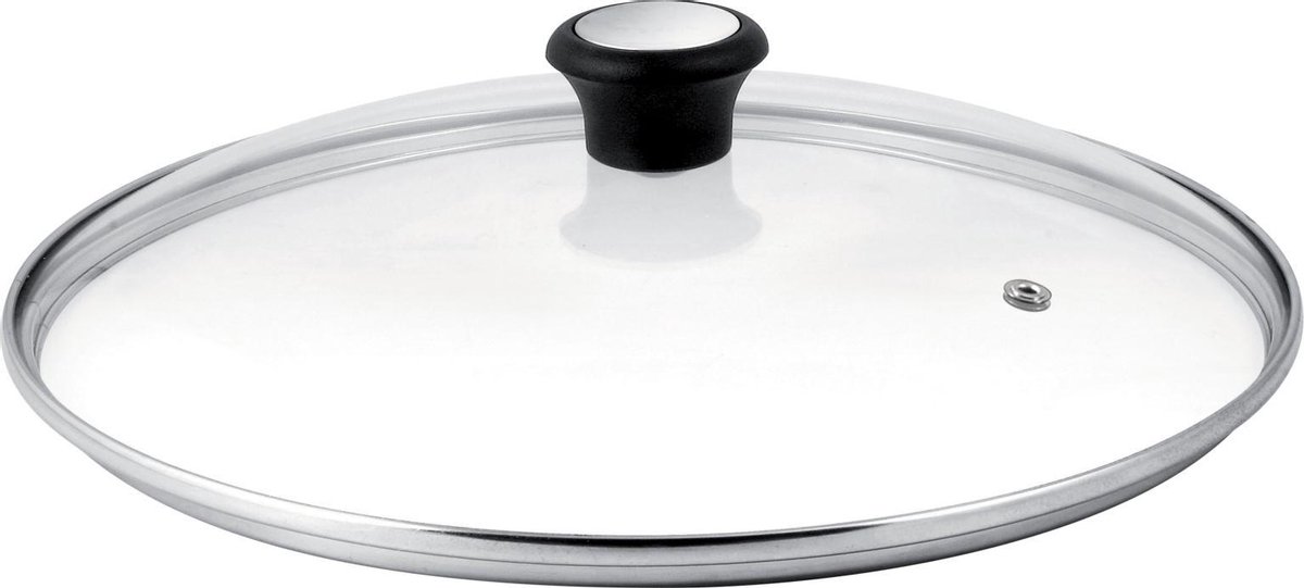 Tefal Glazen deksel met stoomgaatje - 26 cm