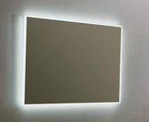 Blue Infinito spiegel met LED verlichting rondom 100x70cm
