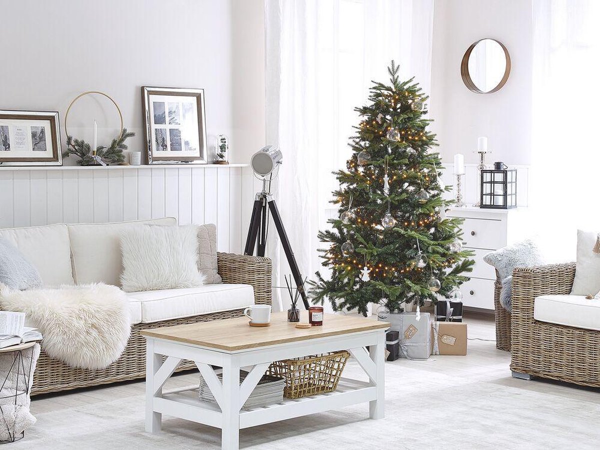 Beliani BENITO - Kerstboom - Groen - PVC