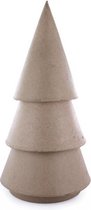 Conische kerstboom - papier-maché - 30cm
