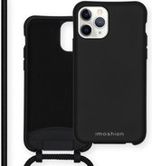 iMoshion Color Backcover met afneembaar koord iPhone 11 Pro hoesje - Zwart