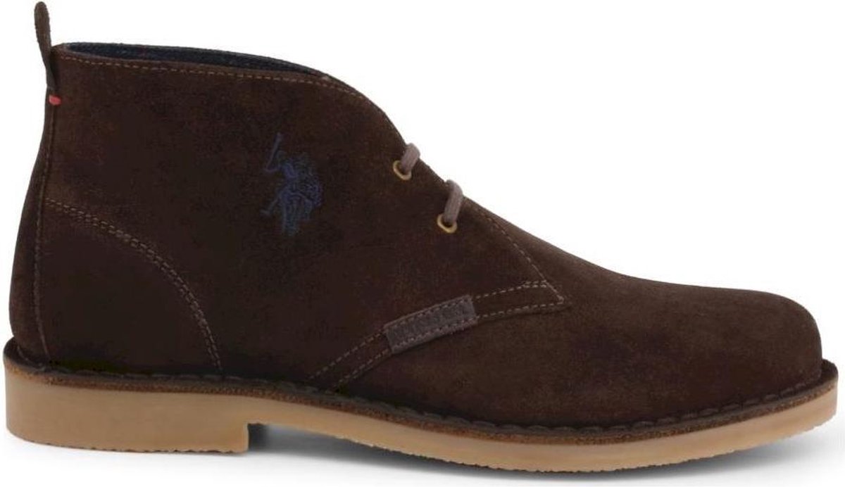 US Polo Assn ONS. Polo Assn. Schoenen Veterschoenen MUST3119S4-S19A-DKBR Heren zadelbruin