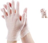 Hyp@pro®  Vinyl Handschoenen  PoederVRIJ  CE2777 CAT III  EN 455   kleur Wit