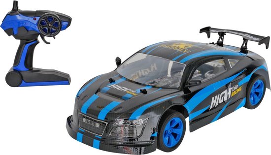 XXL auto Blauw - race speelgoed jongens | bol.com