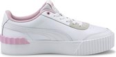 PUMA Carina Lift Dames Sneakers - Puma White-Glowing Pink - Maat 37.5