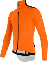 Santini Fietsjack lange mouwen Fluo Oranje Heren - Vega Multi Jacket Orange Fluo - L